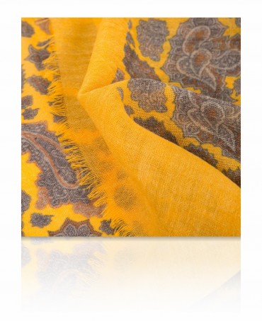 Палантин Унисекс W55.P2-DEC1410/SAFFROON